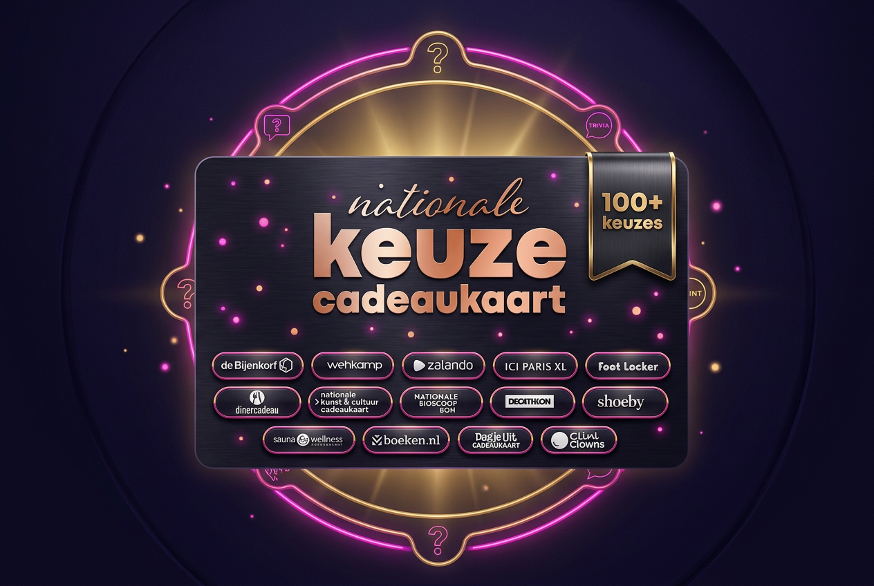 Nationale Keuze Cadeaukaart — 100+ keuzes, t.w.v. €500